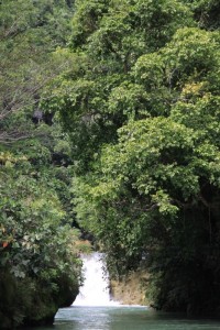 Loboc River Waterfall