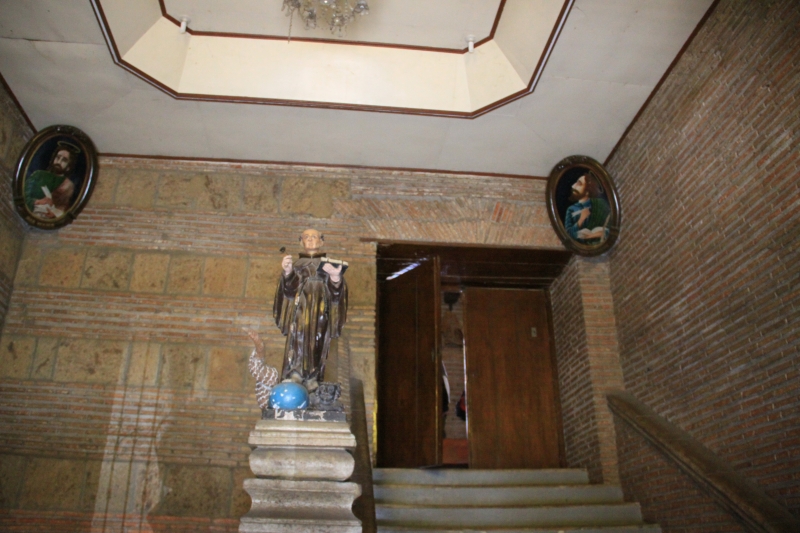 Inside the Church of St. Peter Alcantara