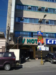 Entrance of GV Hotel Tacloban